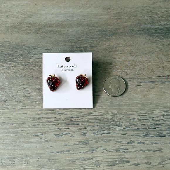 Kate Spade Strawberry Studs Earrings - Picture 4 of 4